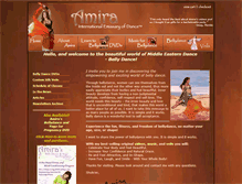 Tablet Screenshot of amirasbelly.com